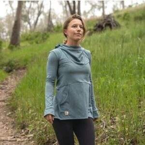 Deso Phipps Hoodie in Hydro color, Womens XL